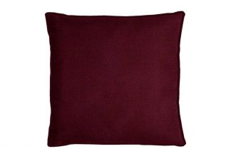 Highland Taylor Text Chenille Mulberry Pillow