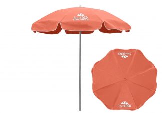 Frankford Coral Logo Patio Umbrella