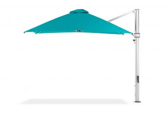 Frankford Umbrellas Turquoise Eclipse 10 Square Cantilever Umbrella