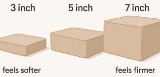 firmness of different thickness