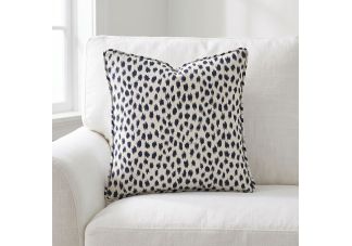 Sunbrella Fusion Agra Indigo Throw Pillow