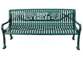 custom logo bench