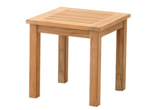 teak side table