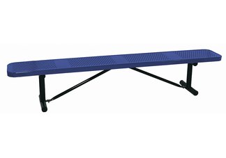 bench, park bench, commercial park bench, 8 ft park bench, park bench with back, perforated, expande