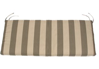 custom bench cushion, striped bench cushion