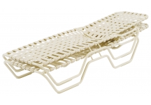 Country Club Cross Weave Strap Chaise Lounge