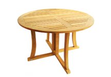 teak table, tables, drop leaf table, folding, round