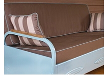 Brown Patio Bench Cushion