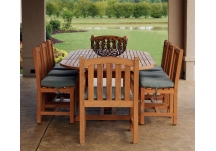 Custom Teak Chair Cushions
