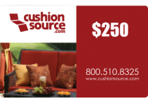 250 Cushion Source Gift Card