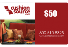 50 Cushion Source Gift Card