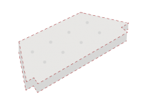 Unique Shape Bay Window Cushion