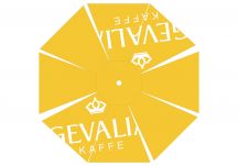 Gevalia kaffe logo umbrella proof