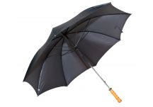 Classic Black Doorman Umbrella with Straight Handle