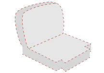 custom deep seating chair cushion