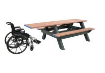 Standard Picnic Table ADA One End