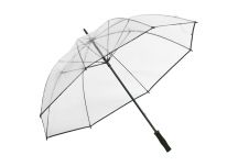 Clear Golf Umbrella with Black Trim