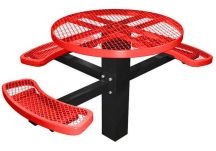 round ada picnic tables, picnic tables, round picnic tables