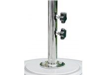 100 lb. Premium Aluminum Base Top View