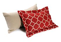 Custom Lumbar Pillows from Cushion Source