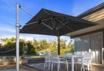 Frankford Umbrellas Aurora 9 Square Cantilever Umbrella