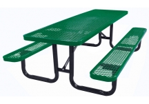 picnic table, rectangle picnic table