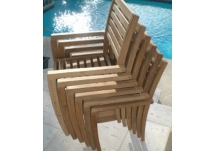 Avant Stacking Teak Chair