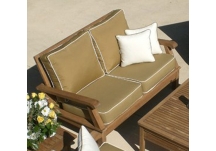 teak deep seating sofa