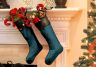 Set of 2 Whimsical Christmas Stockings