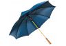 Wooden Shaft Golf Umbrella-Navy Blue