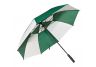 Fiberglass Golf Umbrella-Forest Green and White