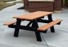 A FRAME PICNIC TABLE