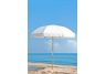 844FW White Beach Umbrella