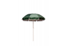 6.5 Solar Reflective Lifeguard Umbrella with Forest Green Outside