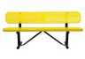 bench, park bench, commercial park bench, 6 ft park bench, park bench with back