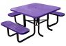 Square ADA Perforated Picnic Table