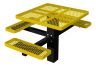 picnic table, commercial picnic table, single post table, single post picnic table, ADA picnic Table