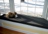 Sunbrella Dash Walnut Bay Window Cushion