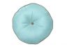 Custom Designer Round Pillow with Button