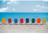 Classic Oak Wood Beach Chairs