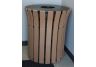 33-gallon Recycled Plastic Flare Top Trash Can