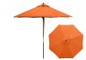 Custom 9 ft Wood Sunbrella Market Umbrella