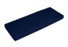 Nauti-Upholstery Custom Boat Bench Seat Cushion – White Vinyl, 60x12x2, With Track And Rail