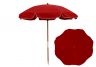 7.5 ft. Logo Red Beach Umbrella