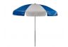 Royal Blue and White Vinyl Umbrella