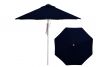 Navy Umbrella with Silver Pole